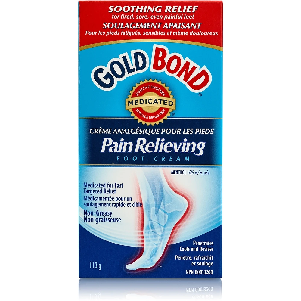 Pain Relieving Foot Cream