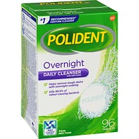 Polident Overnight, 96 count