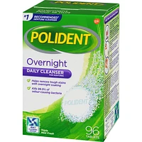 Polident Overnight, 96 count