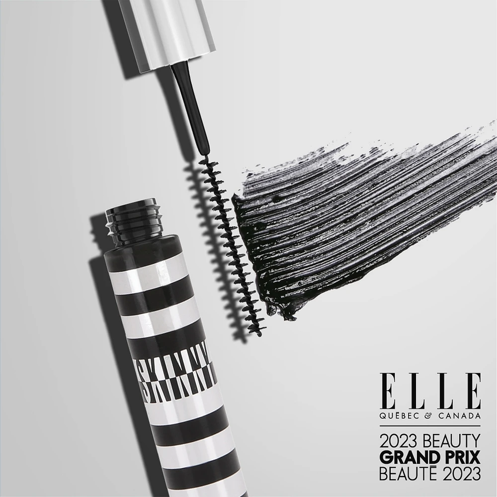 Skinny Mascara Black lengthening formula enriched with carnauba extract