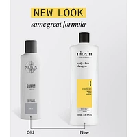 Nioxin System 1 Scalp + Hair Thickening Shampoo For Natural with Light Thinning, 1L