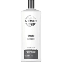 Nioxin System 2 Scalp + Hair Thickening Shampoo For Natural with Progressed Thinning, 500ml