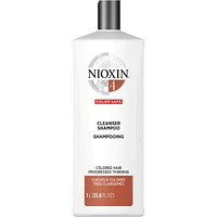 Nioxin System 4 Scalp + Thickening Shampoo For Damaged Hair with Progressed Thinning, 1L