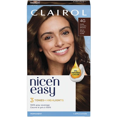 Nice'N Easy Permanent Hair Dye, Superior Natural Looking Colour