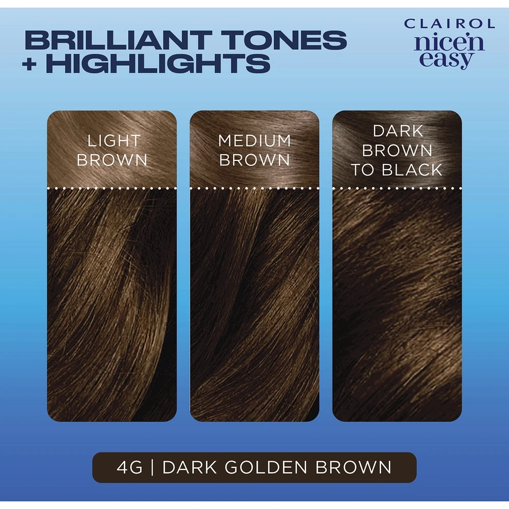 Nice'N Easy Permanent Hair Dye, Superior Natural Looking Colour