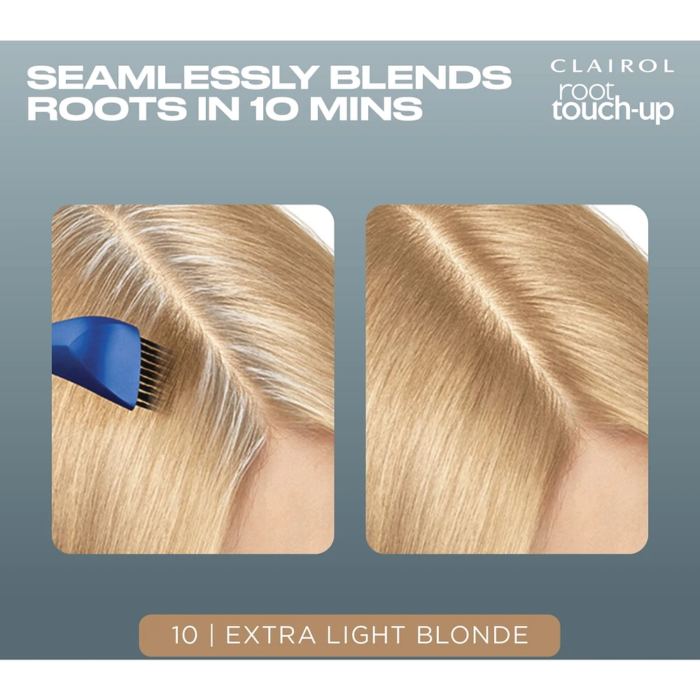 Root Touch-Up Permanent Color, Covers Gray, Instant Natural Looking Color