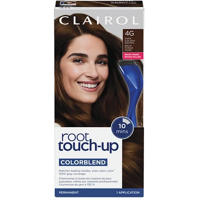 Root Touch-Up Permanent Color, Covers Gray, Instant Natural Looking Color