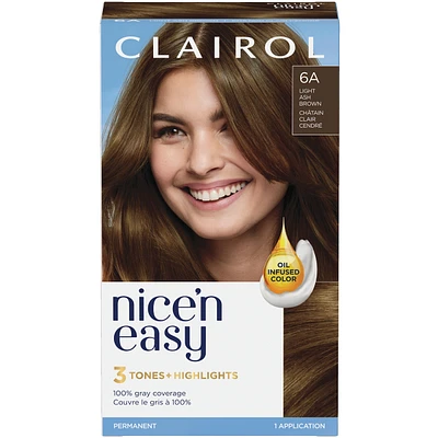Nice'N Easy Permanent Hair Dye, Superior Natural Looking Colour