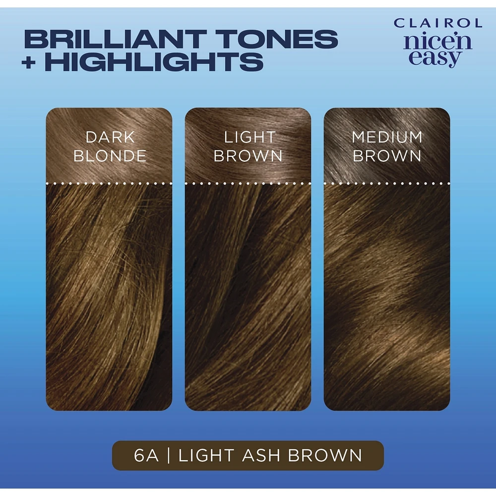 Nice'N Easy Permanent Hair Dye, Superior Natural Looking Colour