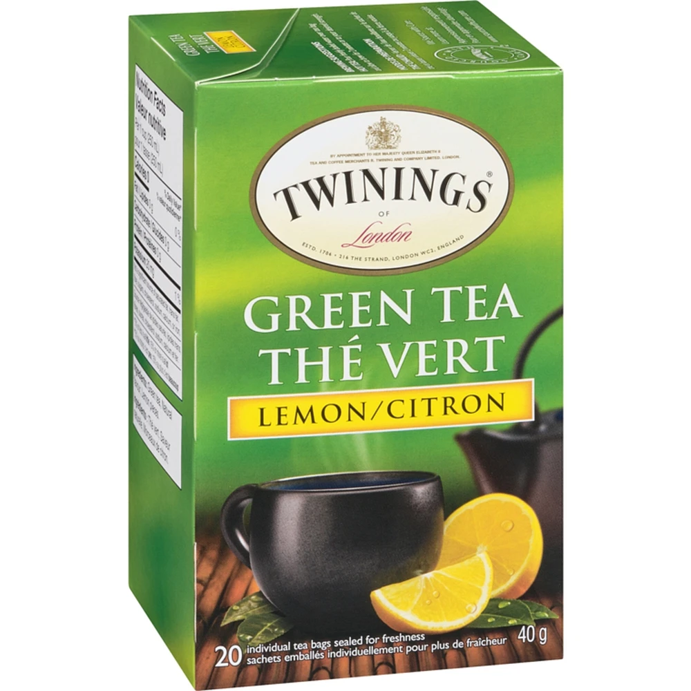 20ct Green Tea & Lemon