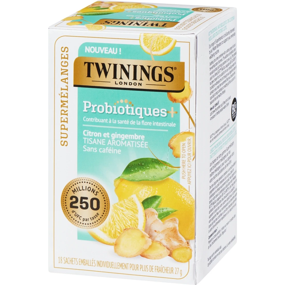 Superblends Flavoured Herbal Tea Lemon & Ginger