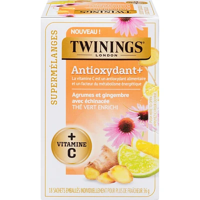 Superblends Fortified Green Tea Citrus & Ginger With Echinacea