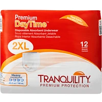Premium DayTime Disposable Absorbent Underwear, XX-Large
