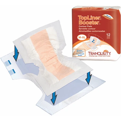 TopLiner Contour Booster Pads, 21.5" x 13.5"