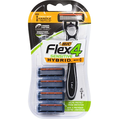 Flex-4 Sensitive Hybrid Razor