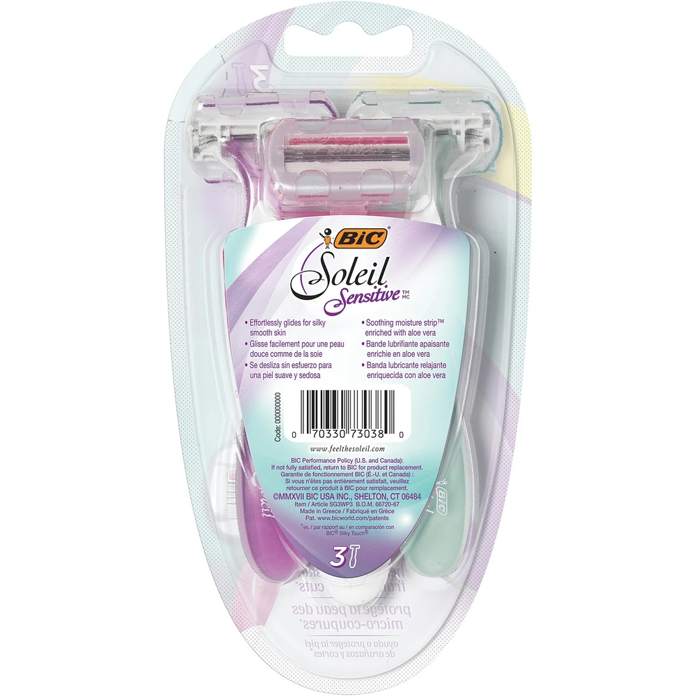 Soleil Sensitive Razor