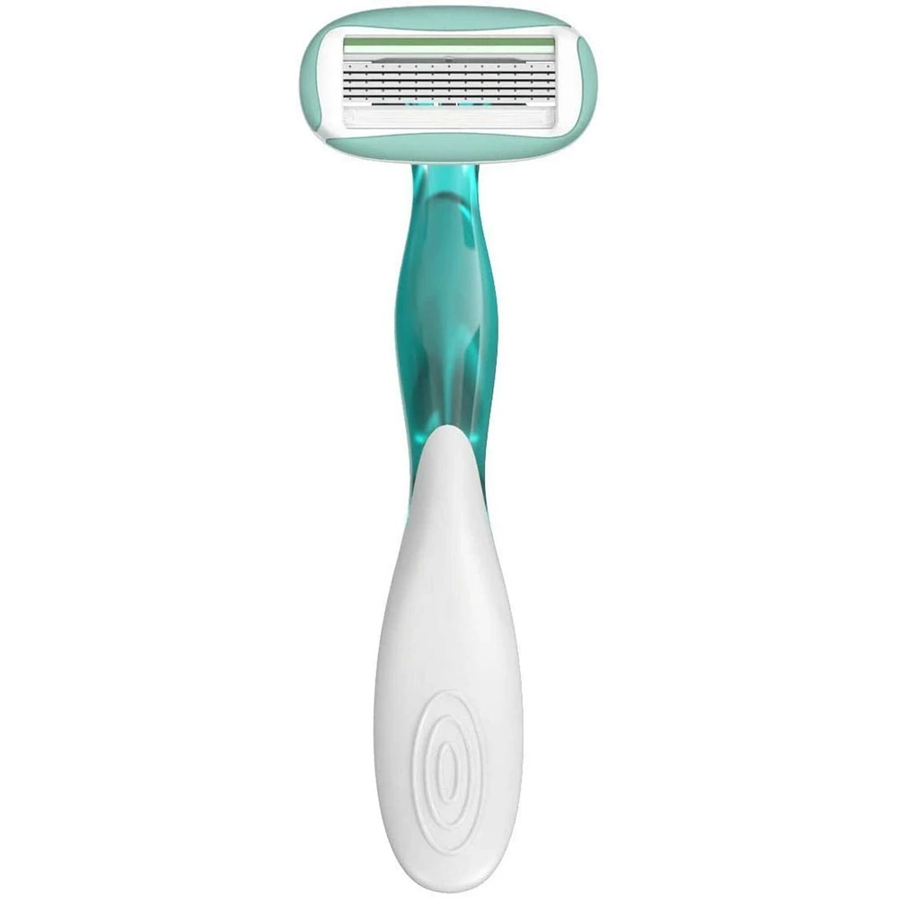 BIC Soleil Sensitive Advanced Women's Disposable Razor, Five Blade, 2 Count, For a Flawlessy Smooth Shave