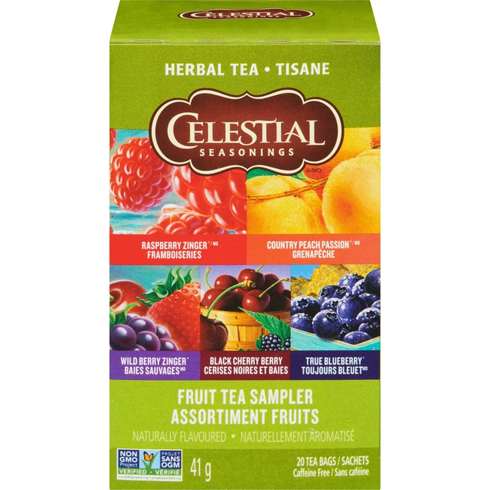 Herbal Tea, Fruit Sampler