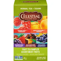 Herbal Tea, Fruit Sampler