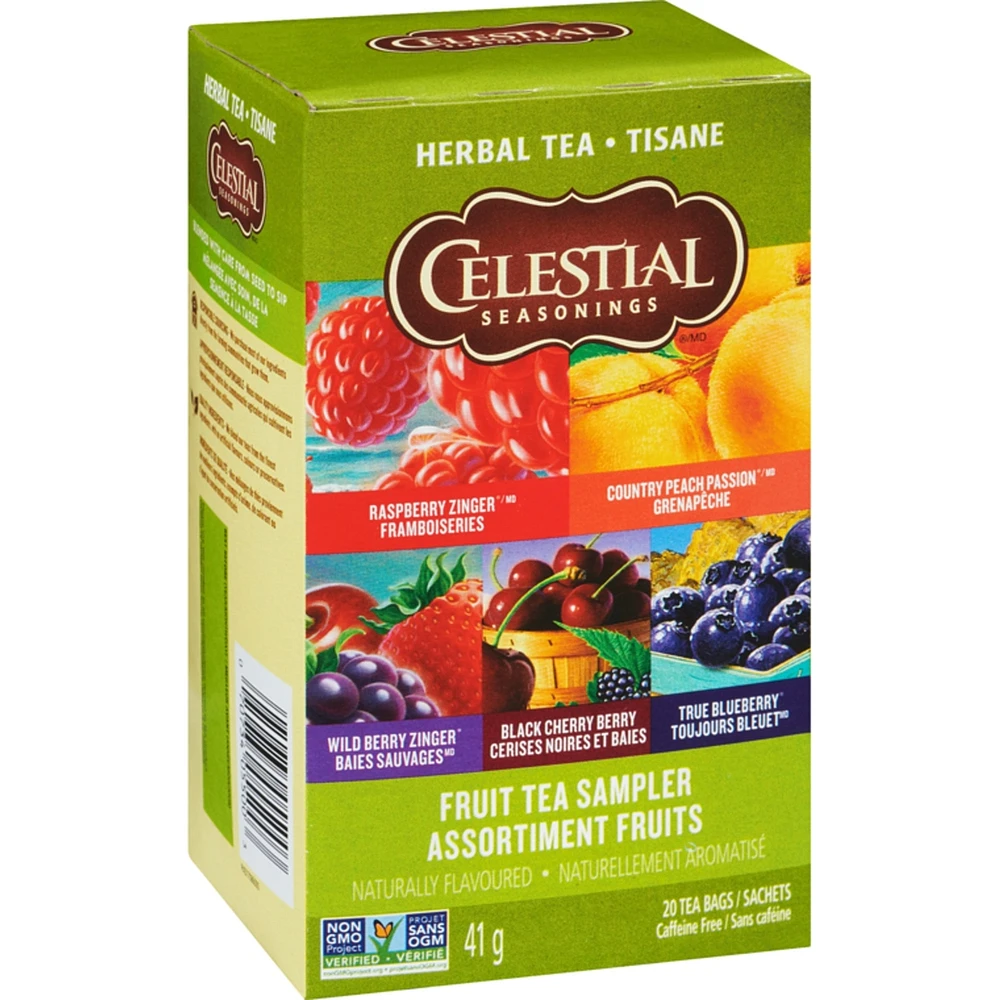 Herbal Tea, Fruit Sampler