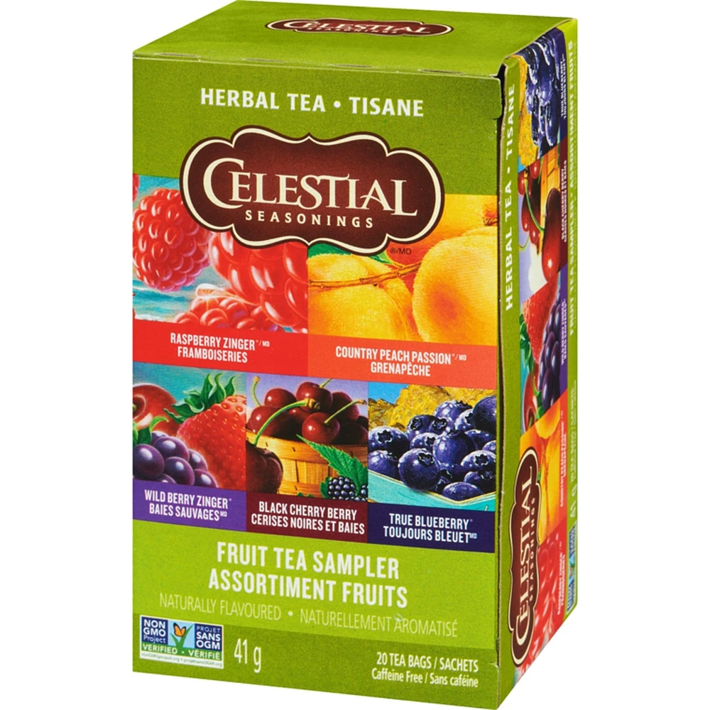 Herbal Tea, Fruit Sampler