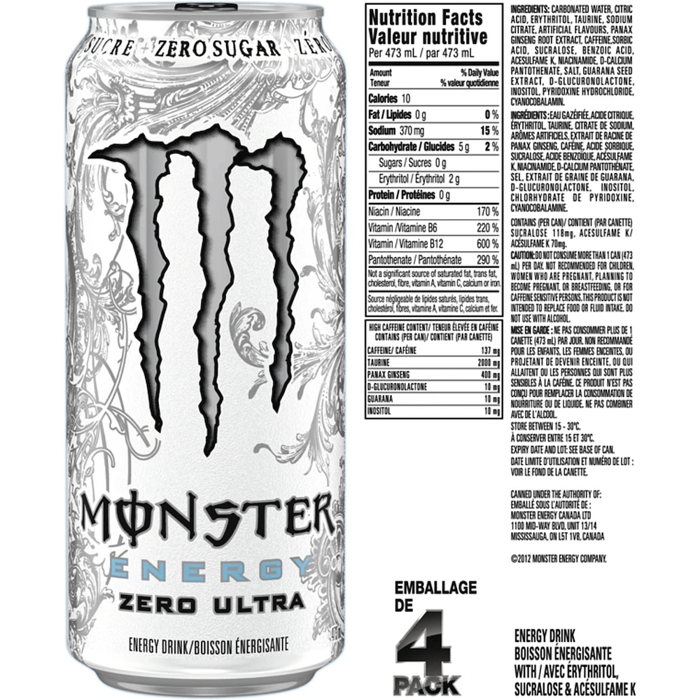 Energy Drink Zero Ultra