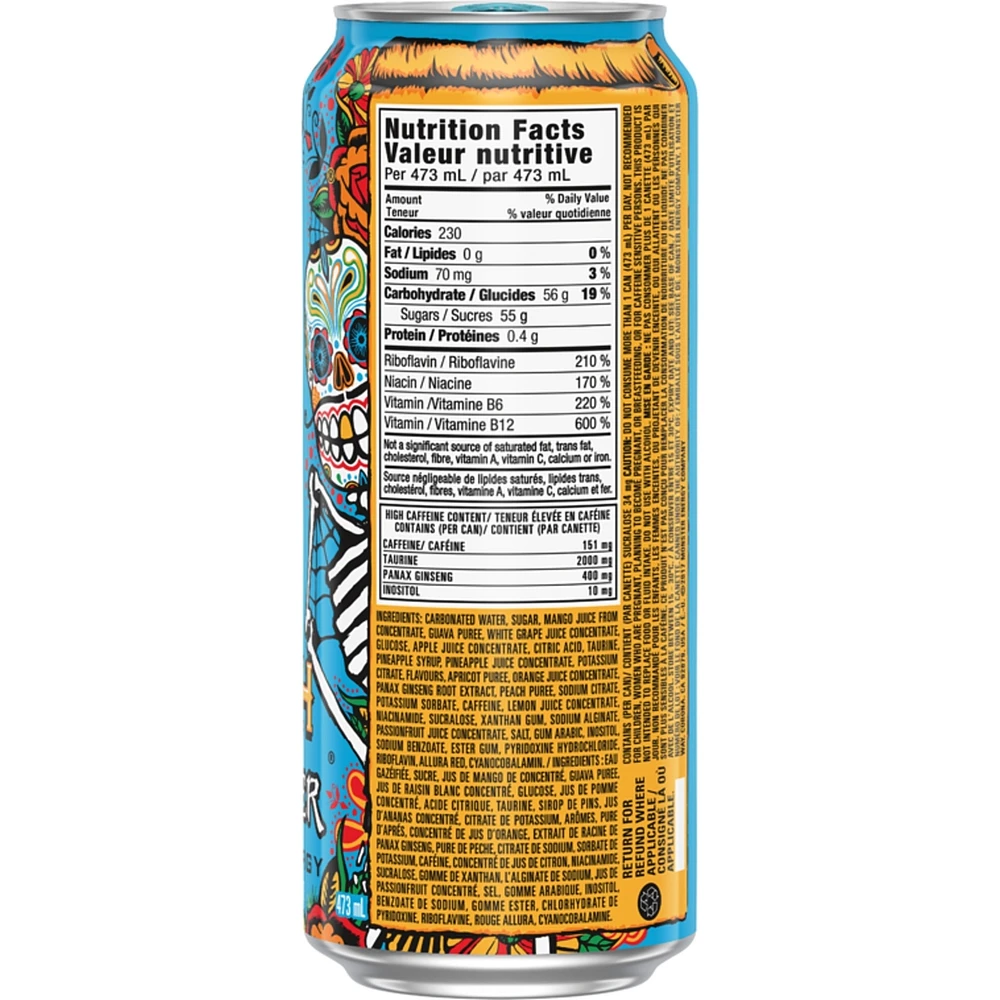 Energy Drink Mango Loco