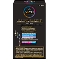 SKYN® Selection Original 10 Count Natural Latex free Lubricated Condoms