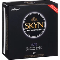 SKYN® Elite Natural Latex Free Lubricated Condoms