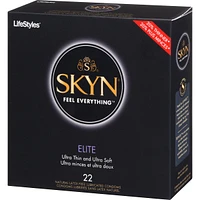 SKYN® Elite Natural Latex Free Lubricated Condoms