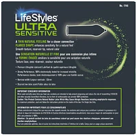 Ultra Sensibles 36 Condoms Lubrifiés en Latex
