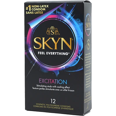 SKYN® Excitation 12 Count Non Latex Lubricated Condoms