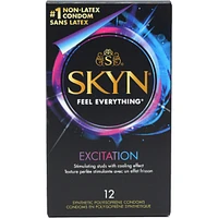 SKYN® Excitation 12 Count Non Latex Lubricated Condoms