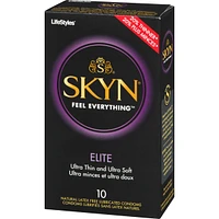 SKYN® Elite 10 Condoms Lubrifiés sans Latex Naturel
