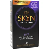 SKYN® Elite 10 Condoms Lubrifiés sans Latex Naturel