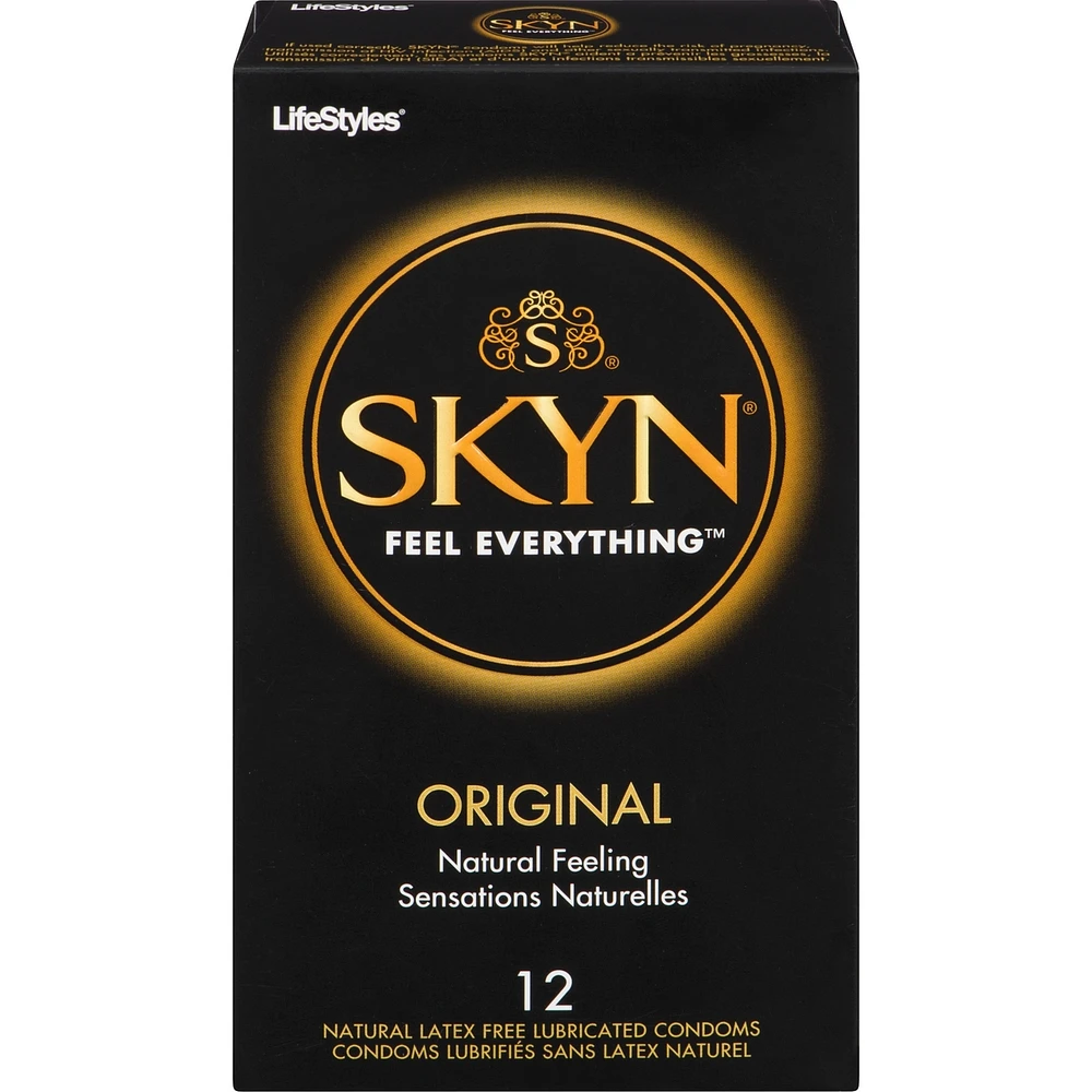 SKYN® Original Natural Latex Free Lubricated Condoms