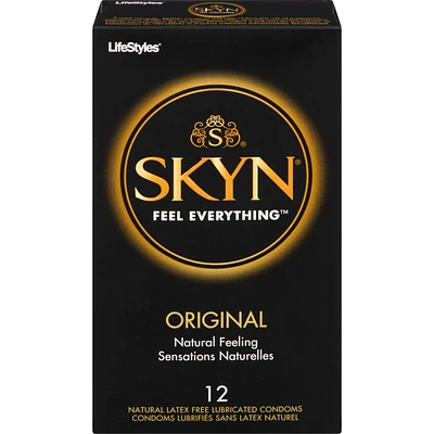 SKYN® Original Natural Latex Free Lubricated Condoms