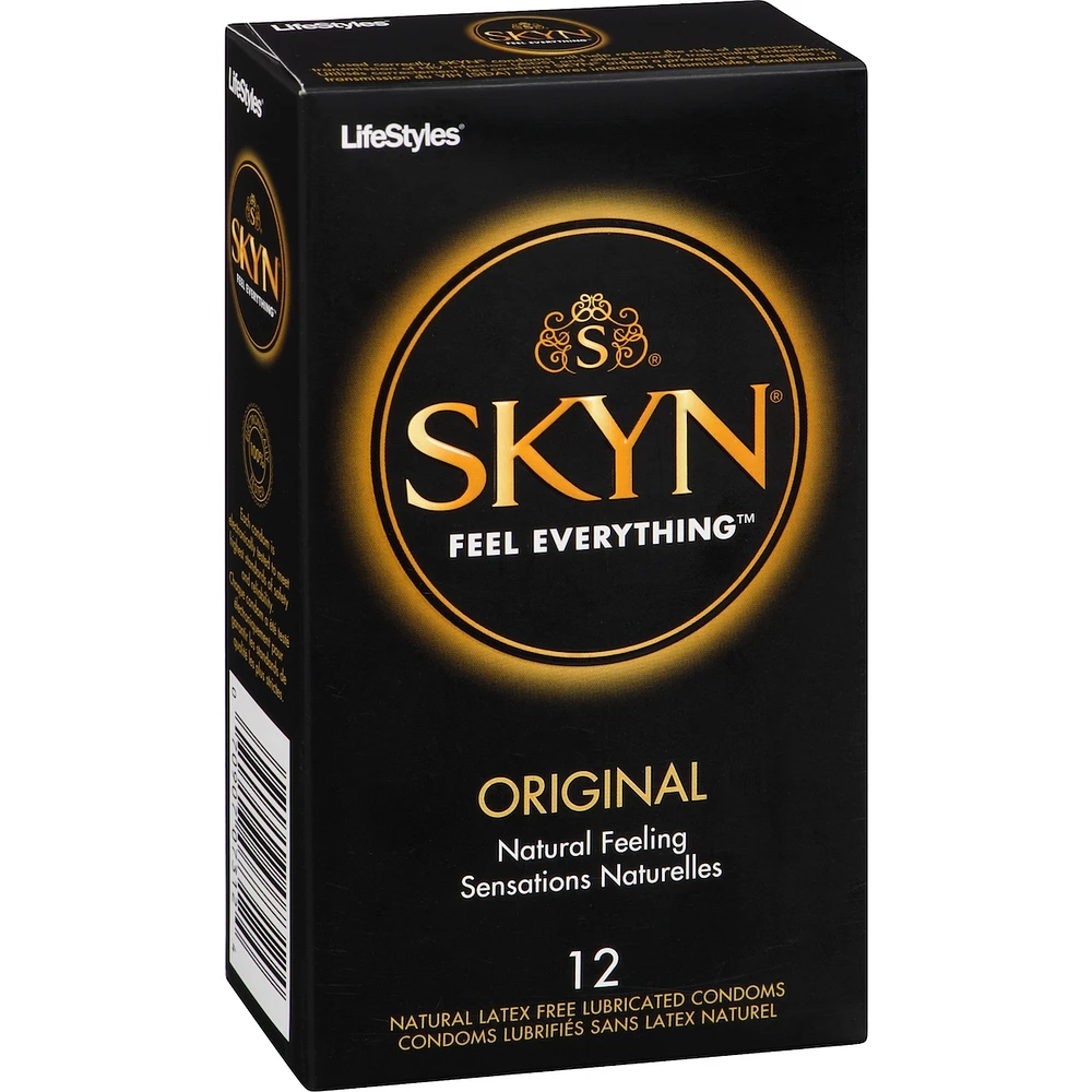 SKYN® Original Natural Latex Free Lubricated Condoms