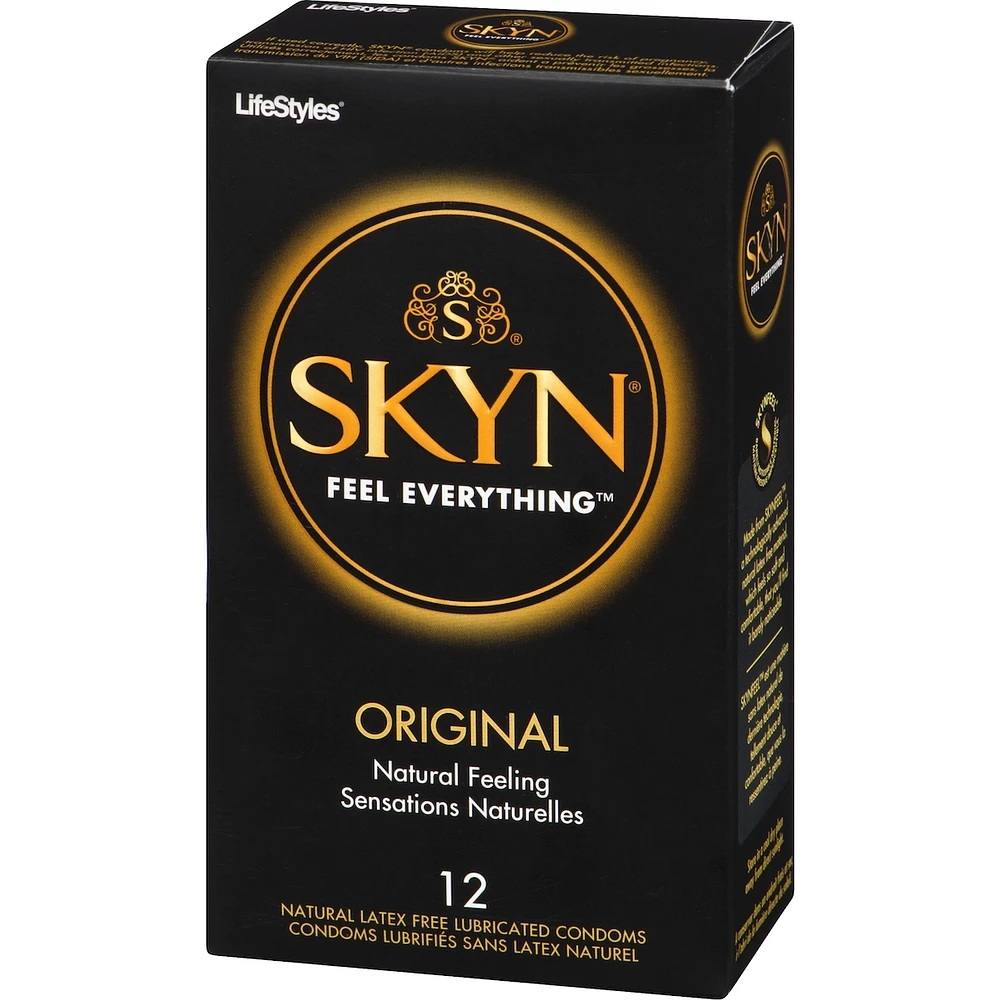 SKYN® Original Natural Latex Free Lubricated Condoms