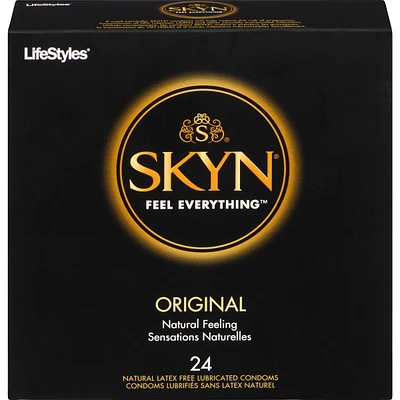 SKYN® Original 24 Natural Latex Free Lubricated Condoms