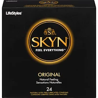 SKYN® Original Condoms Lubrifiés sans Latex Naturel