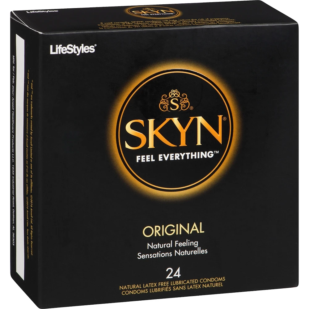 SKYN® Original Condoms Lubrifiés sans Latex Naturel