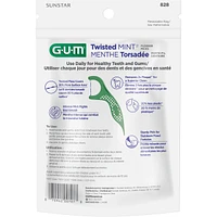 GUM® Twisted Mint Flosser 90 ct