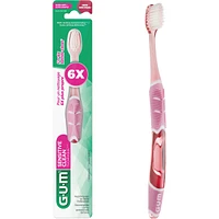 TECHNIQUE® Sensitive Clean Toothbrush, Compact, Ultra Soft Bristles