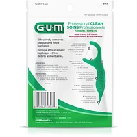 GUM Professional Clean Flossers, Mint - 90ct