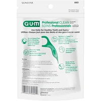 GUM Professional Clean Flossers, Mint - 90ct