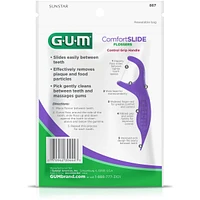 GUM Comfort Slide Flossers, Mint - 90ct
