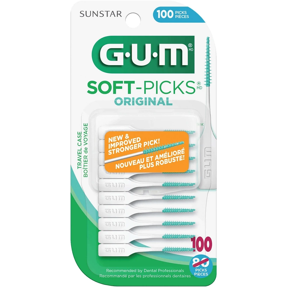 GUM Soft-Picks Original Dental Picks - 80 ct