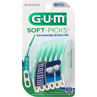 GUM Soft-Picks  Advanced Dental Picks - 60ct