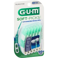 GUM Soft-Picks  Advanced Dental Picks - 60ct